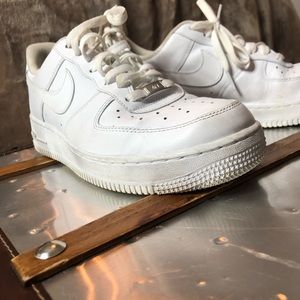 White airforce ones
